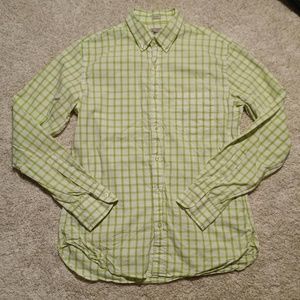 J CREW MENS Slim-Fit Cotton Plaid Button Down